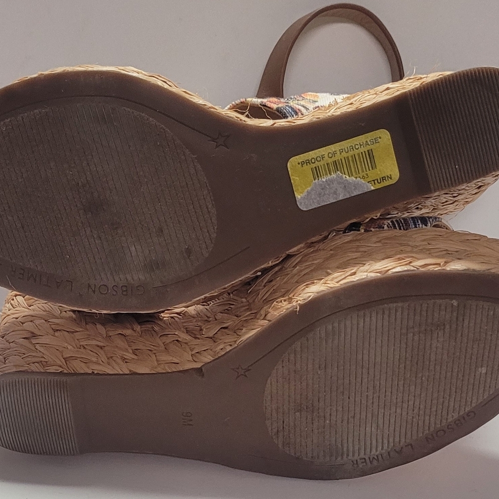 Gibson Woven Multicolor Women's Sandals - Picture 6 of 7